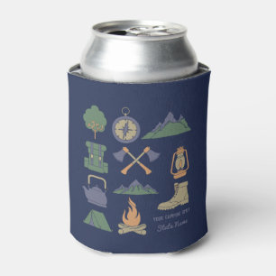 Rafraîchisseur Pour Canette Camping de souvenirs personnalisés Camping