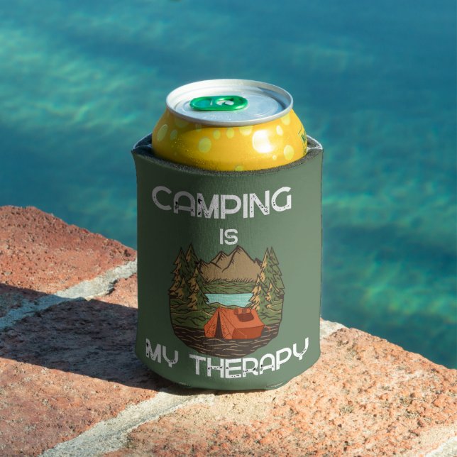 Rafraîchisseur Pour Canette Camping Est Ma Thérapie Amateurs De Camping (Piscine in situ)