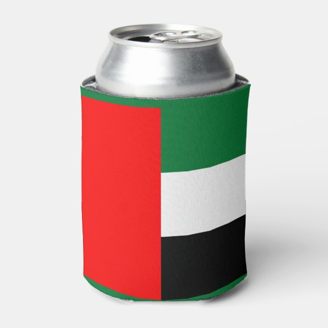 Rafraîchisseur Pour Canette Can Cooler avec drapeau des EAU (Can devant)