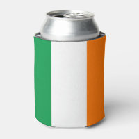 Can Cooler avec drapeau d'Irlande