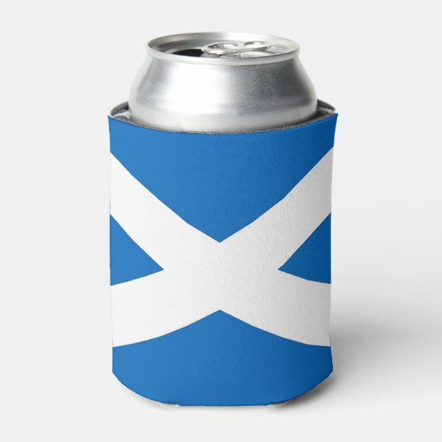 Rafraîchisseur Pour Canette Can Cooler avec drapeau écossais, Royaume-Uni (Can devant)