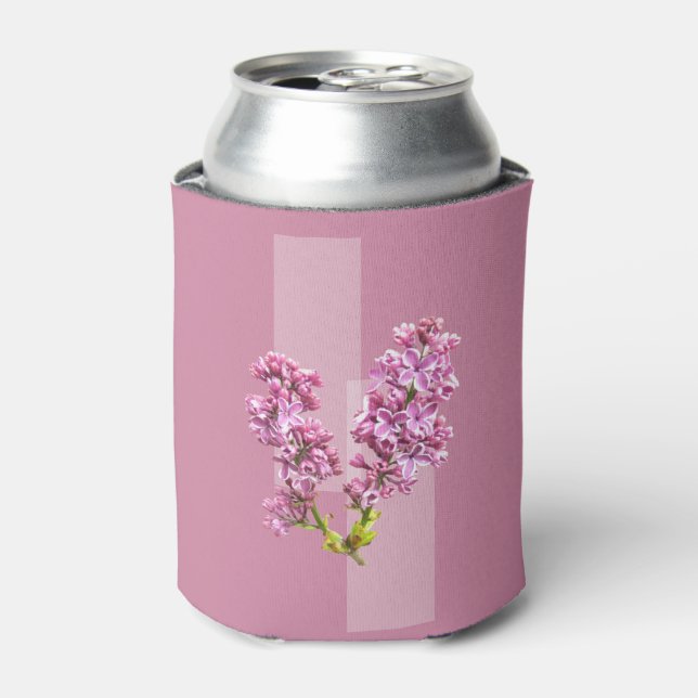 Rafraîchisseur Pour Canette Can Cooler - Lilacs sur Lavender Arrière - plan (Can devant)