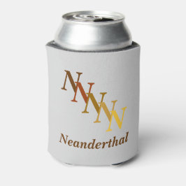 Rafraîchisseur Pour Canette Can Cooler - Nom avec initiales (brwn)