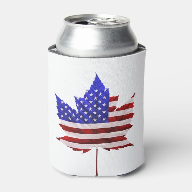 Rafraîchisseur Pour Canette Canada USA Souvenir (Can devant)