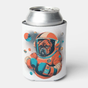 Rafraîchisseur Pour Canette Canine Cosmique Le Boxer Astronaut