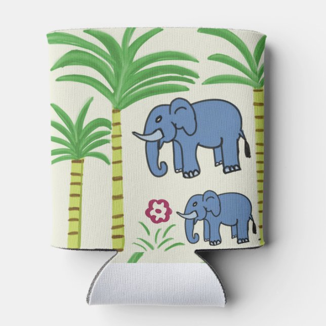Rafraîchisseur Pour Canette canne à sucre et éléphant (Dos)