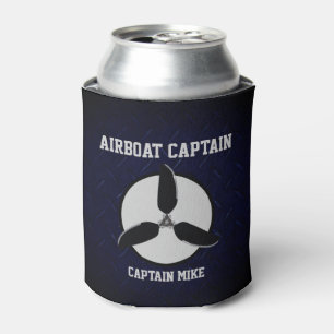 Rafraîchisseur Pour Canette Capitaine Add Name Beer Cooler d'Airboat