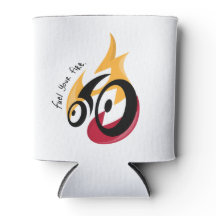 Carburez votre feu. motivation cycliste