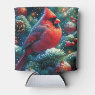 Rafraîchisseur Pour Canette Cardinal de Noël/hiver