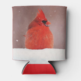 Rafraîchisseur Pour Canette Cardinal Neige Oiseau Rouge Cosy Can Cooler