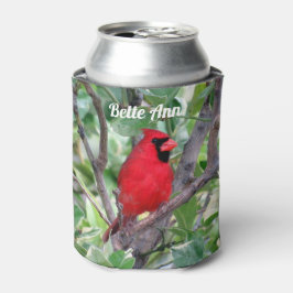 Rafraîchisseur Pour Canette Cardinal personnalisé - Jardin Bird Can Cooler