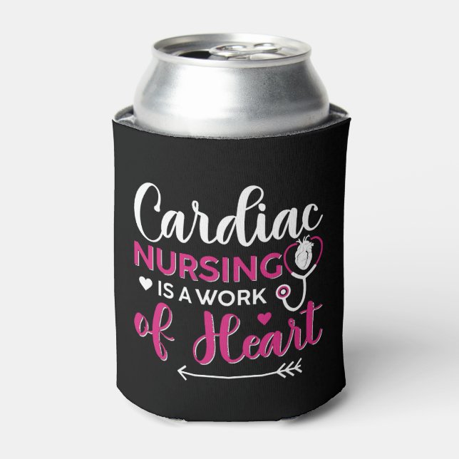 Rafraîchisseur Pour Canette Cardiologue Cardiologie Cardiaque Infirmière (Can devant)