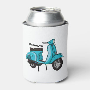Rafraîchisseur Pour Canette Caricature moto mopée mûre illustration