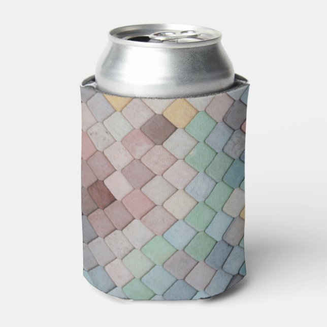 Rafraîchisseur Pour Canette Carrelage pastel peut manche plus froide (Can devant)