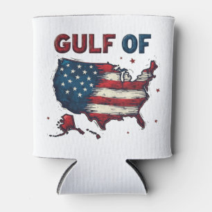 Rafraîchisseur Pour Canette Carte du golfe d'Amérique USA Trump USA Golfe du M