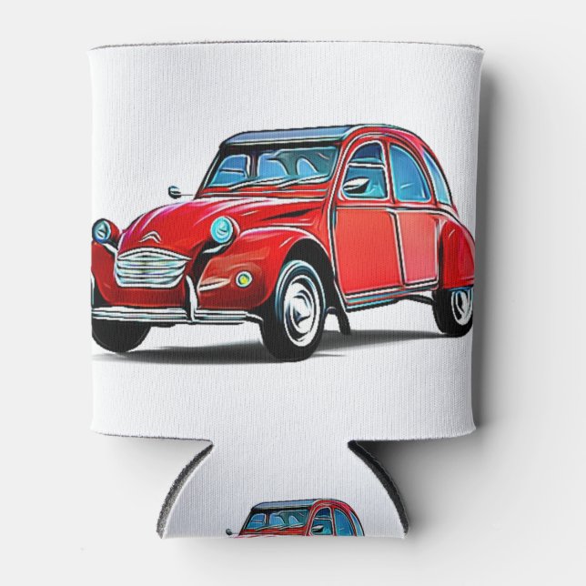 Rafraîchisseur Pour Canette Carton Citroen 2CV (Devant)
