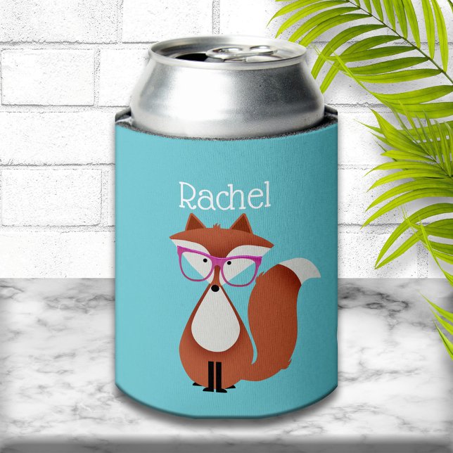 Rafraîchisseur Pour Canette Cartoon sucré Red Fox personnalisé (Créateur téléchargé)