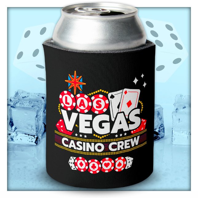 Rafraîchisseur Pour Canette Casino de vacances Las Vegas Crew Las Vegas (Créateur téléchargé)