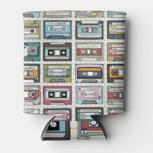 Rafraîchisseur Pour Canette Cassette de musique rétro : Icône nostalgique