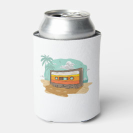 Rafraîchisseur Pour Canette Cassette Retro 80's sur la plage Rewind