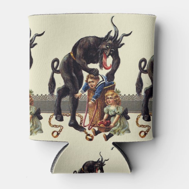 Rafraîchisseur Pour Canette cauchemar noël krampus (Devant)