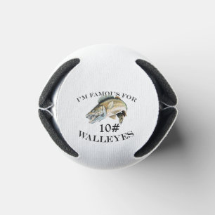Rafraîchisseur Pour Canette Célèbre Pour 10 LB Walleyes Customisé