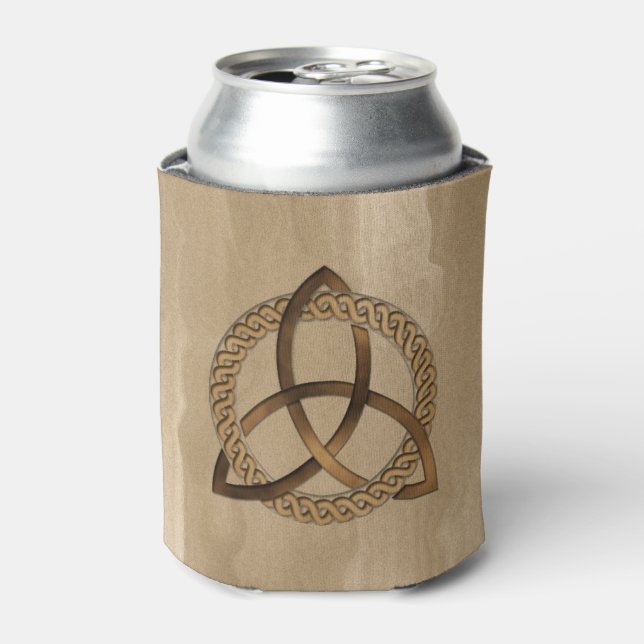Rafraîchisseur Pour Canette Céleste Triquetra Trinity Knot Can Cooler (Can devant)