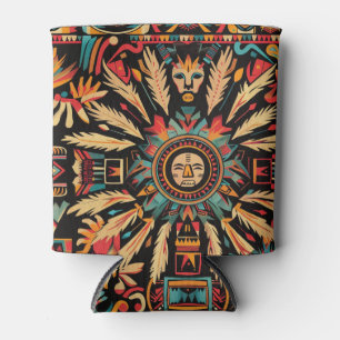 Rafraîchisseur Pour Canette Cérulean écologique "Aztec Dream" Isolé Can