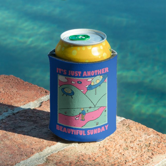 Rafraîchisseur Pour Canette C'est juste un autre beau dimanche (Piscine in situ)