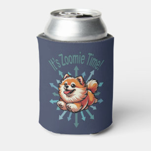 Rafraîchisseur Pour Canette C'est le temps Zoomie Pomeranian