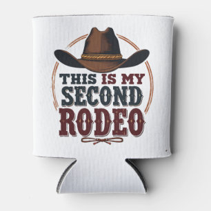 Rafraîchisseur Pour Canette C'est My Second Rodeo Cowboy West Casquette