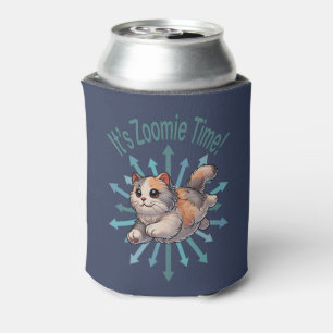 Rafraîchisseur Pour Canette C'est Zoomie Time Dilute Calico Cat