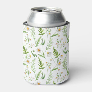 Rafraîchisseur Pour Canette Chamomile Fleur Botanique Rustique Motif