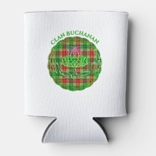 Rafraîchisseur Pour Canette Chardon celtique de Tartan écossais de Buchanan