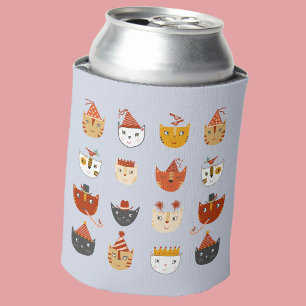 Rafraîchisseur Pour Canette Chat de fête