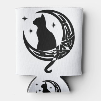 Rafraîchisseur Pour Canette Chat de lune | Lune celtique