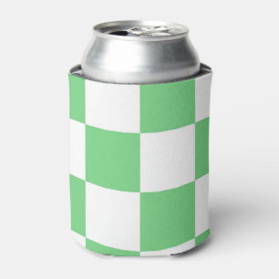 Rafraîchisseur Pour Canette Chaussure blanche verte Classic Retro Checks