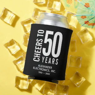 Rafraîchisseur Pour Canette Cheers to 50 Years Black Business Anniversary