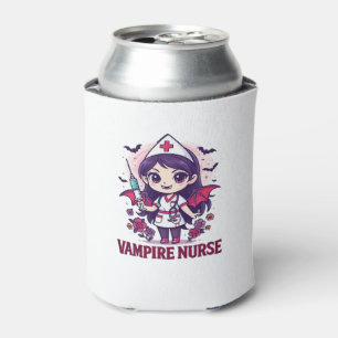 Rafraîchisseur Pour Canette Chemise d'infirmière vampire � Travail médical drô