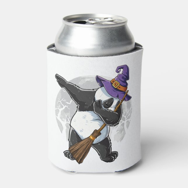 Rafraîchisseur Pour Canette Chemises Halloween Panda Dabbing, Halloween 2021 (Can devant)