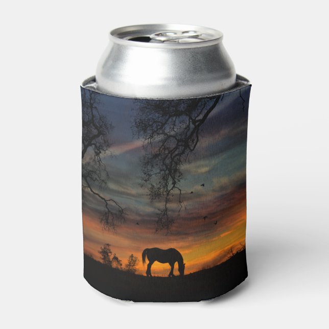 Rafraîchisseur Pour Canette Cheval et chêne Pays Southwestern Can Cooler (Can devant)