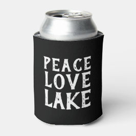 Rafraîchisseur Pour Canette chic mignon et amusant PAIX - AMOUR - LAC |