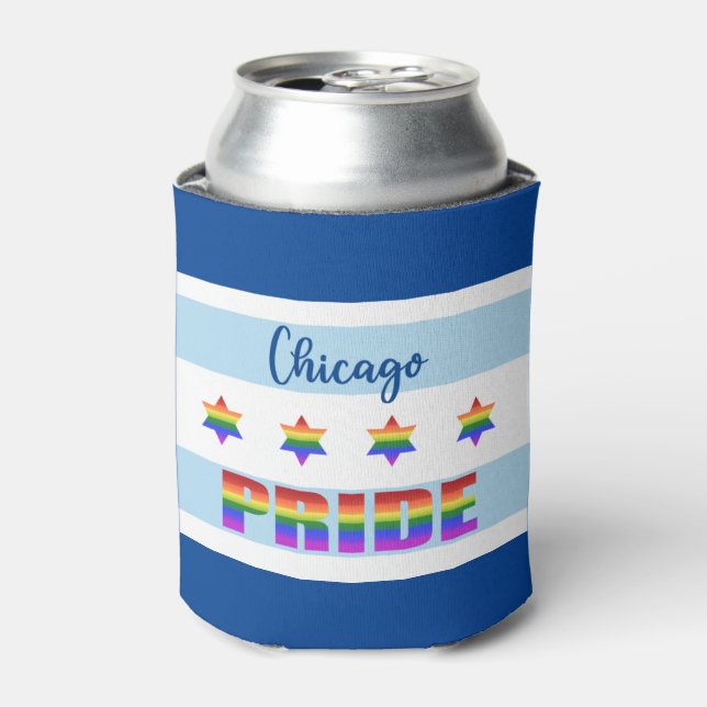 Rafraîchisseur Pour Canette Chicago Pride (Can devant)