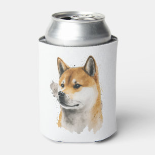 Rafraîchisseur Pour Canette Chien Akita heureux
