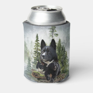 Rafraîchisseur Pour Canette Chien d'ours karélien