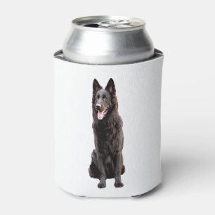 Rafraîchisseur Pour Canette Chien noir berger allemand