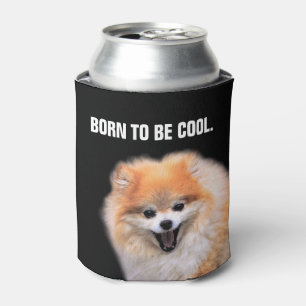 Rafraîchisseur Pour Canette Chien riant mignon de Pomeranian