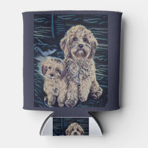 Rafraîchisseur Pour Canette Chiens de Cavapo adorables