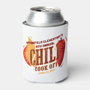Rafraîchisseur Pour Canette Chili Cuisinière  Concours de cuisine barbecue