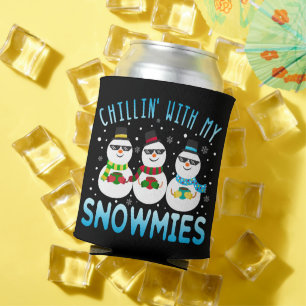 Rafraîchisseur Pour Canette Chillin drôle avec mes neiges Noël